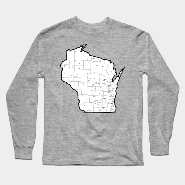 Wisconsin Long Sleeve T-Shirt by LakesideGear